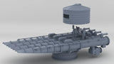 1/192 USS 21in Quadruple Torpedo Tube Launcher