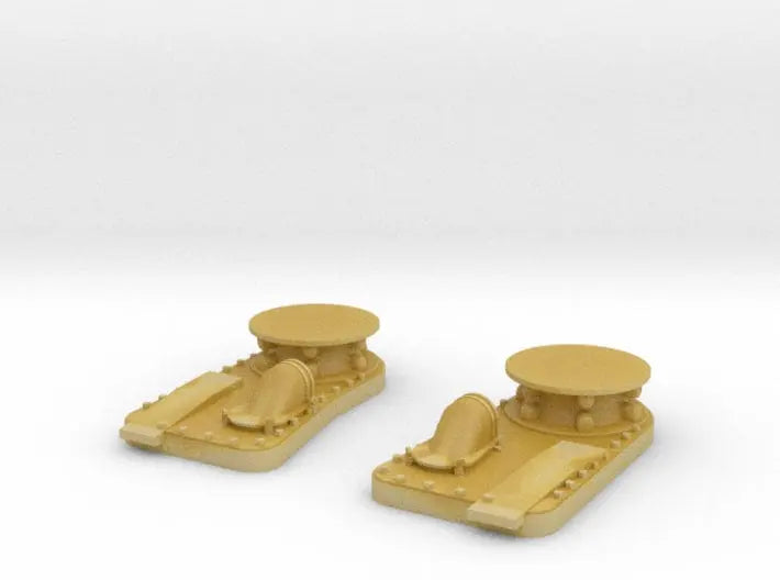 1/192 USS BB59 Anchor Chain Capstan Set - distefan 3d print