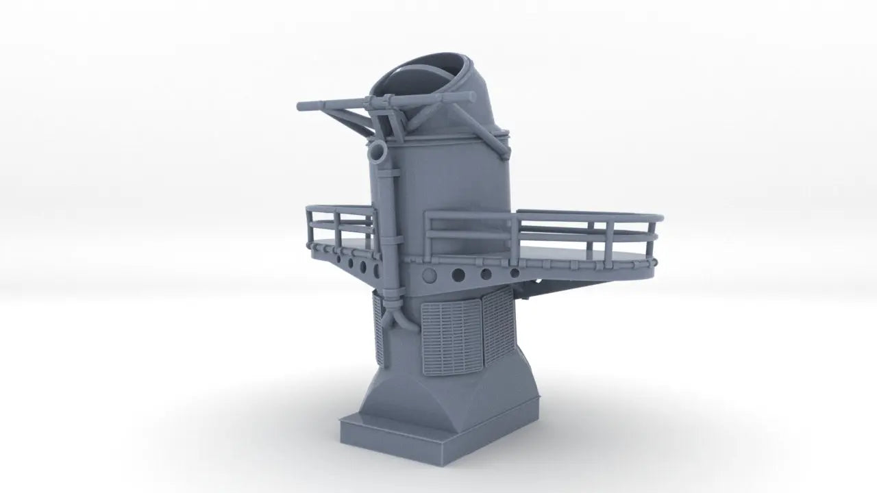 1/192 USS Fletcher Funnel 2 Resin3Dinteractive