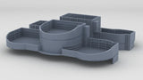 1/192 USS Iowa (BB-61) Amidships 40mm Tubs Set