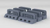 1/192 USS Massachusetts Roller Chocks Set (6pcs)