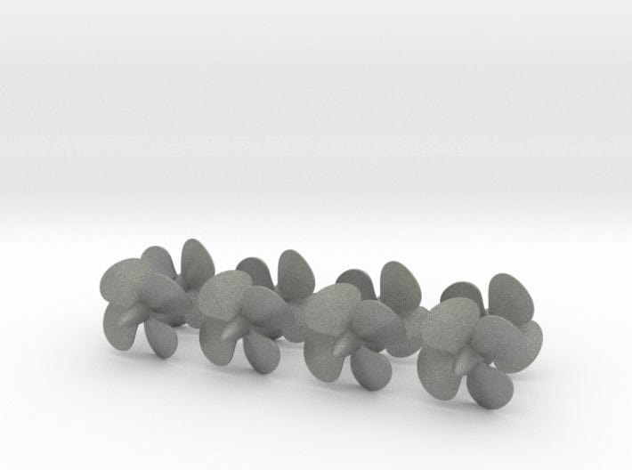 1/192 US Destroyers 4-Bladed Propellers Set 8pcs - distefan 3d print