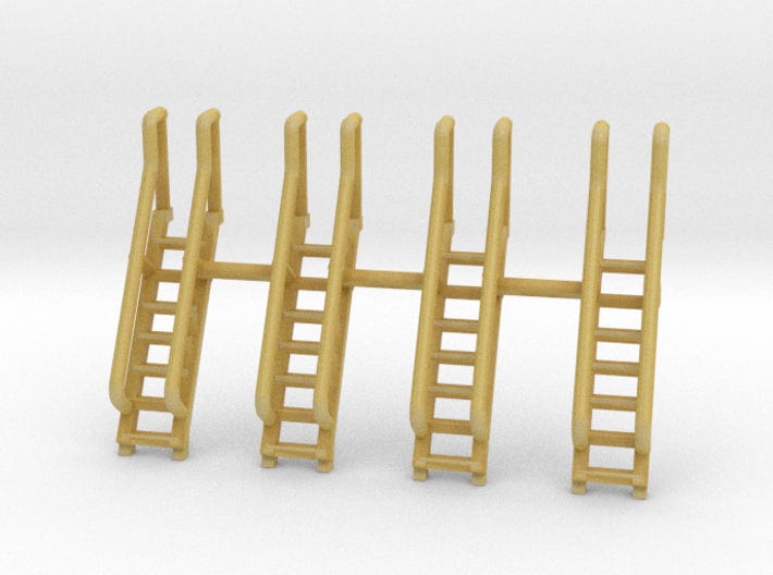 1/192 US typical ladders set 4pcs - distefan 3d print