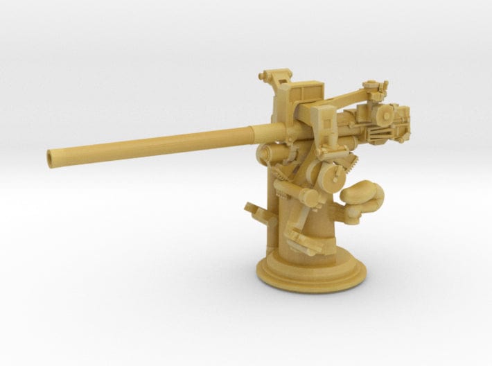 1/192 USN 3''/50 [7.62 cm] cal. deck mount - distefan 3d print