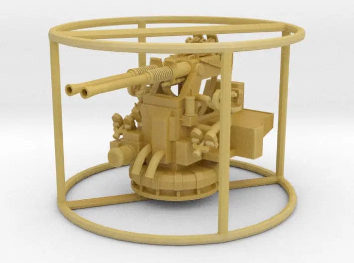 1/192 USN 40mm Bofors twin mount - distefan 3d print