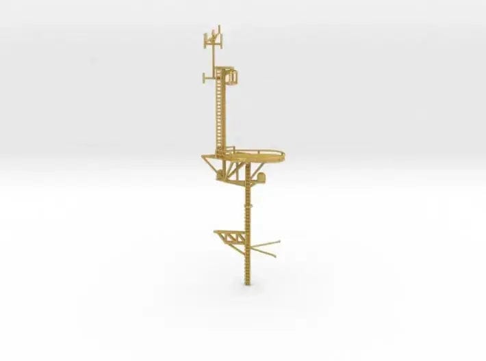 1/192 USN BB59 Main Mast - distefan 3d print