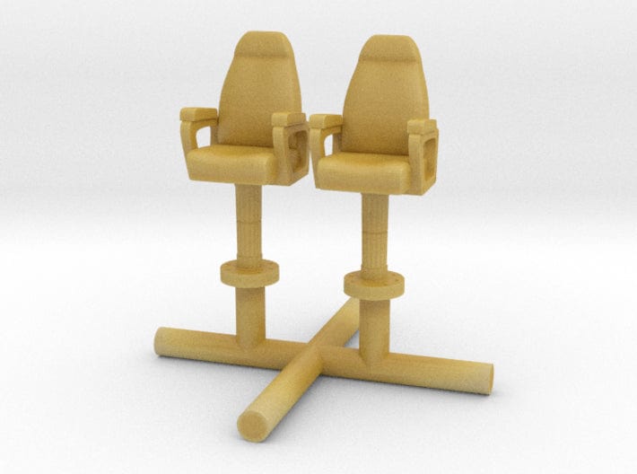 1/192 USN Capt Chair SET x2 - distefan 3d print
