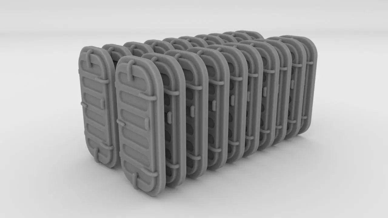 1/192 USN Door Watertight w. Frame Right v3 Set - distefan 3d print