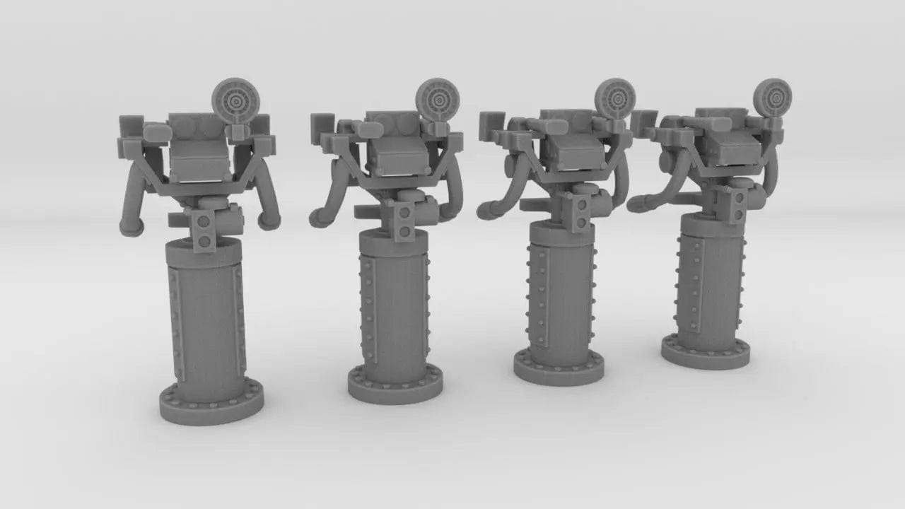 1/192 USN Mk51 Director Set 4pcs - distefan 3d print