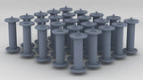 1/192 USN Reel Hoses (Small) Set (25pcs)