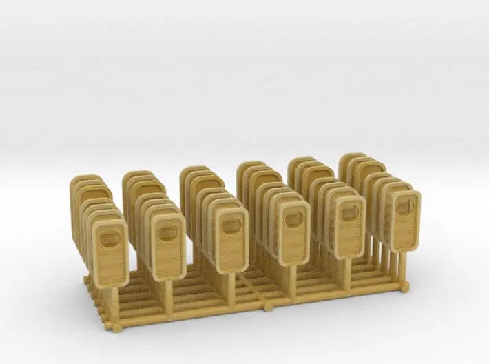 1/192 USN watertight doors without handles set - distefan 3d print