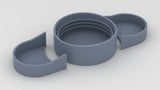 1/192 USS BB59 Aft Turret 40mm Gun Tub Set