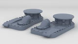 1/192 USS BB59 Anchor Chain Capstan Set (2pcs)