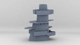 1/192 USS BB59 Tower Above Mk51 Platform