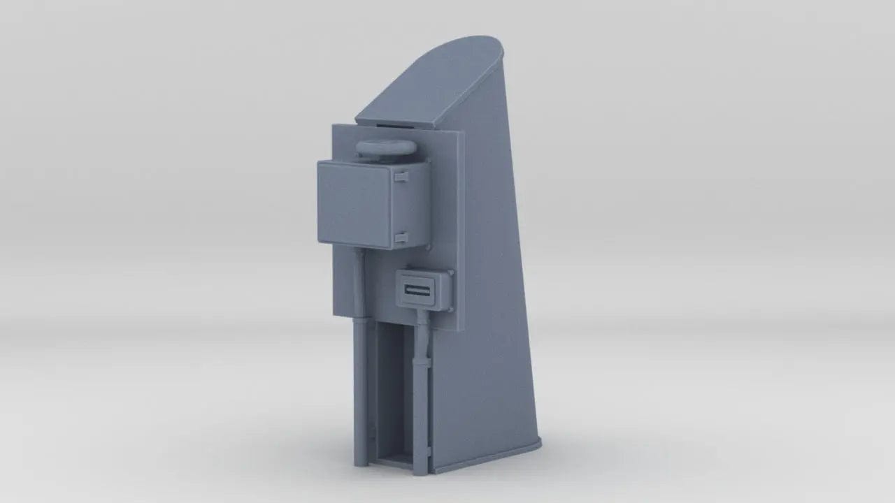 1/192 USS Fletcher Foredeck Capstan Control - distefan 3d print
