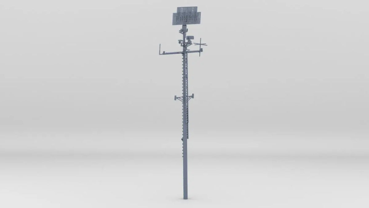 1/192 USS Fletcher Main Mast - distefan 3d print