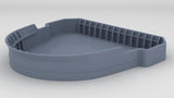 1/192 USS Fletcher Navigation Bridge Tub