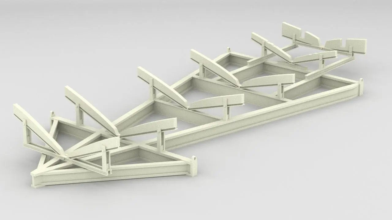 1/20 US Elco PT Boat Cradle - distefan 3d print