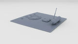1/20 US PT Boat 109 Rear Deck