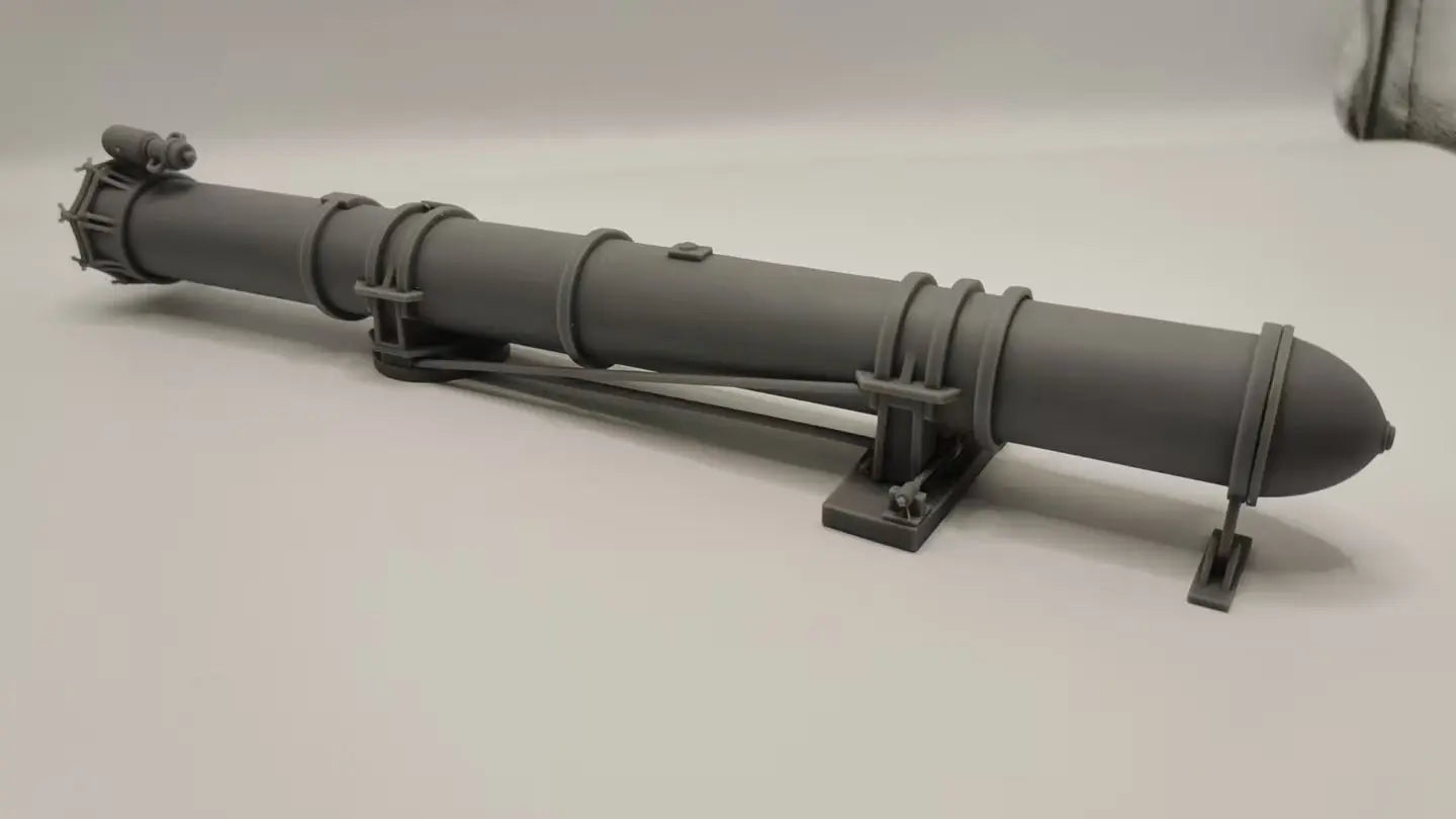 1/20 US PT Boat 109 Torpedo Tube Starboard Kit - distefan 3d print