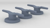 1/20 USN PT Boat 109 Deck Mooring Bitts Set (3pcs)