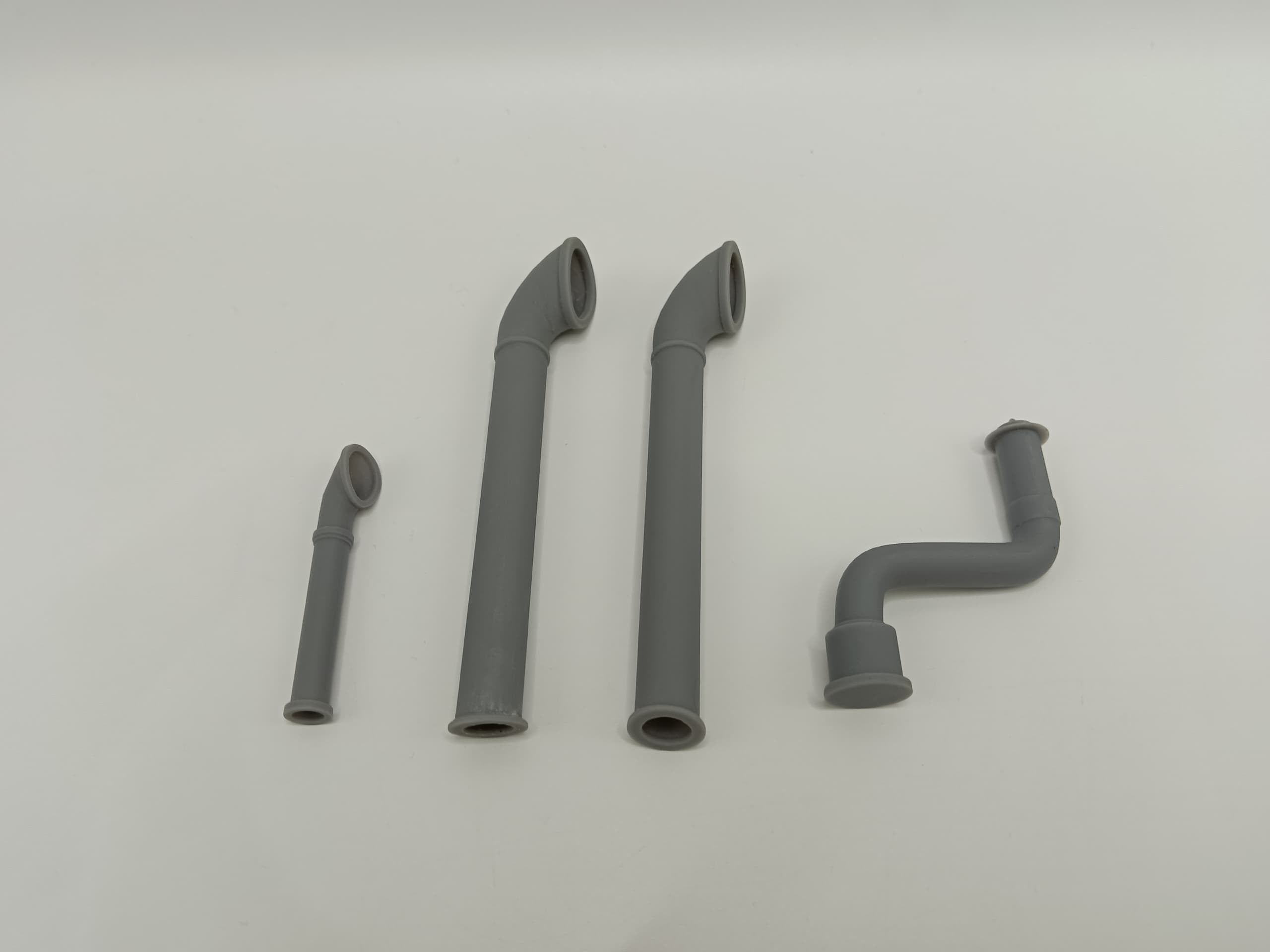 1/20 DKM Schnellboot Amidships Vent Pipes Set (4pcs) - distefan 3d print – alternate view