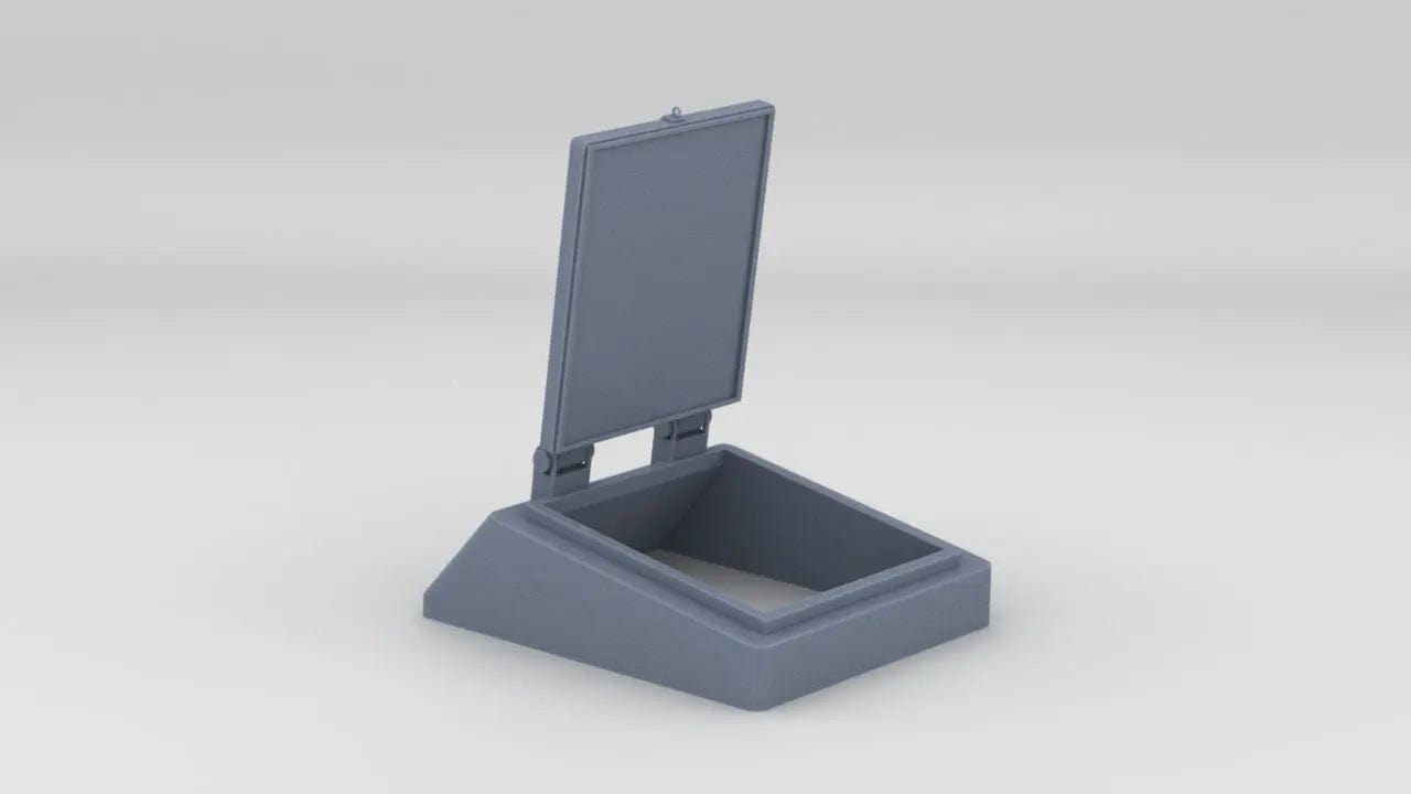 1/20 DKM Schnellboot Bow Hatch Open - distefan 3d print