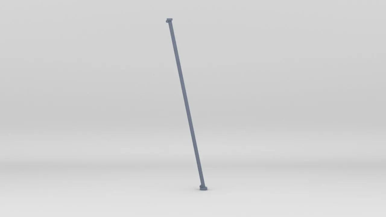 1/20 DKM Schnellboot Flag Pole - distefan 3d print