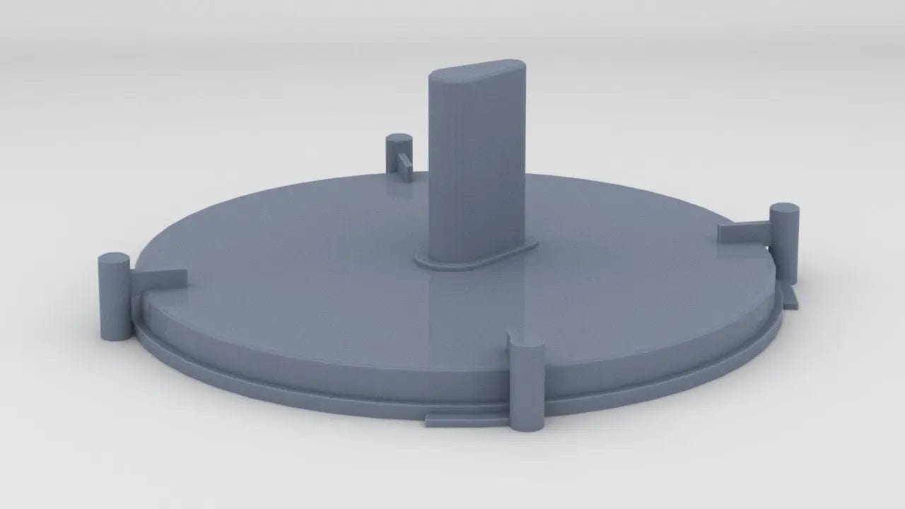 1/20 DKM Schnellboot Forward Hatch - distefan 3d print