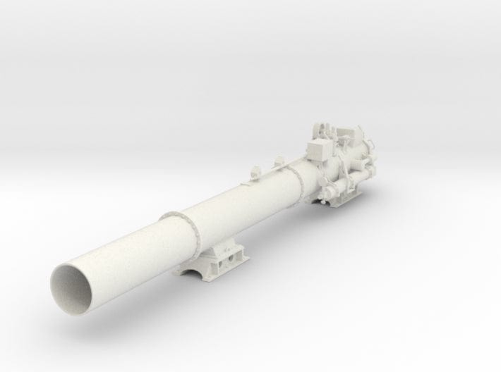 1/20 DKM Type S-700 boat torpedo launcherr port - distefan 3d print