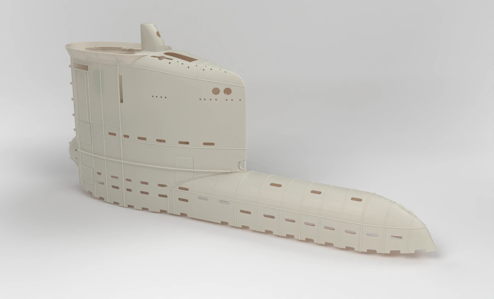 1/20 DKM U-Boot XXIII U-2321 Conning Tower Set Protosoon