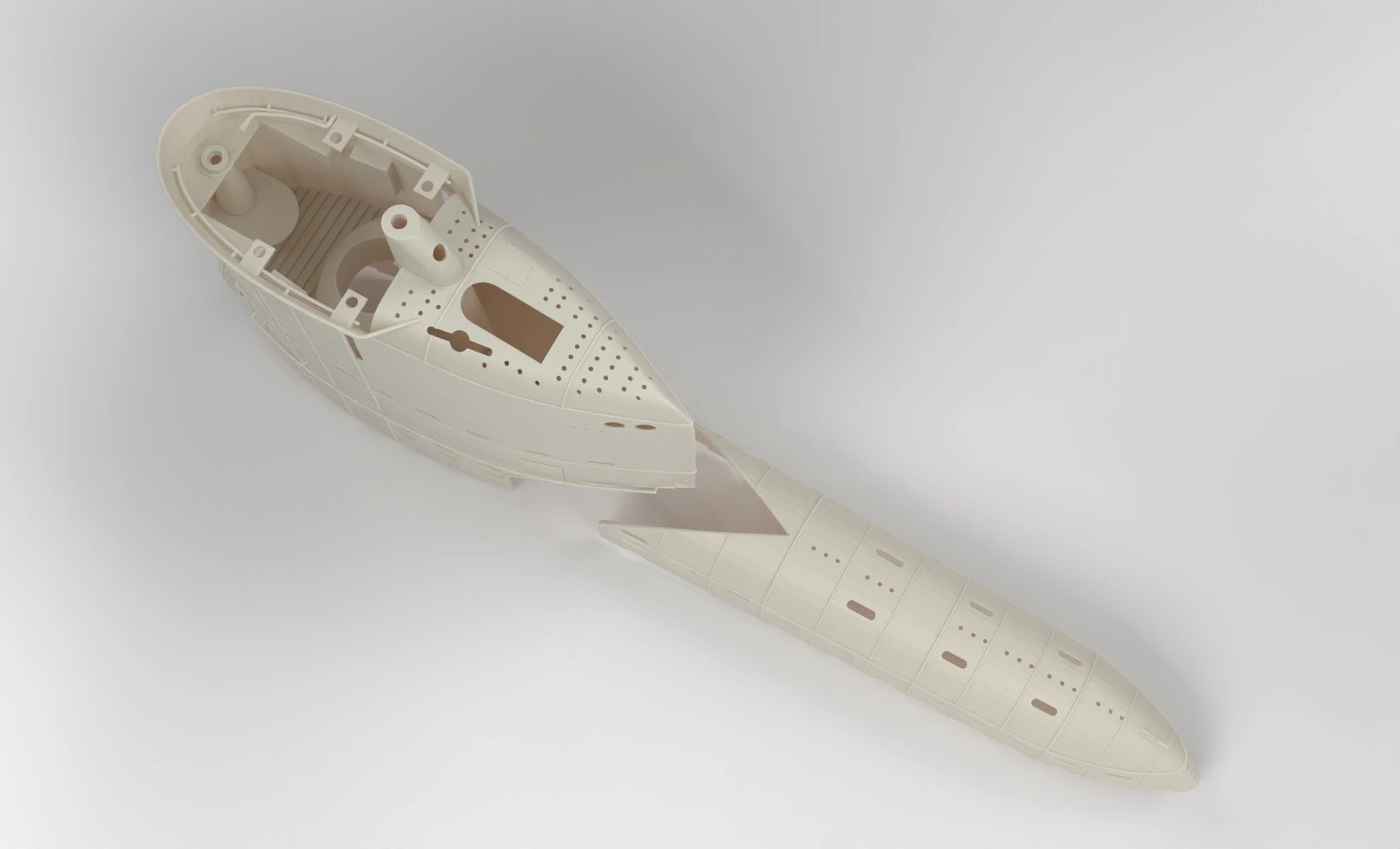 1/20 DKM U-Boot XXIII U-2321 Conning Tower Set Protosoon