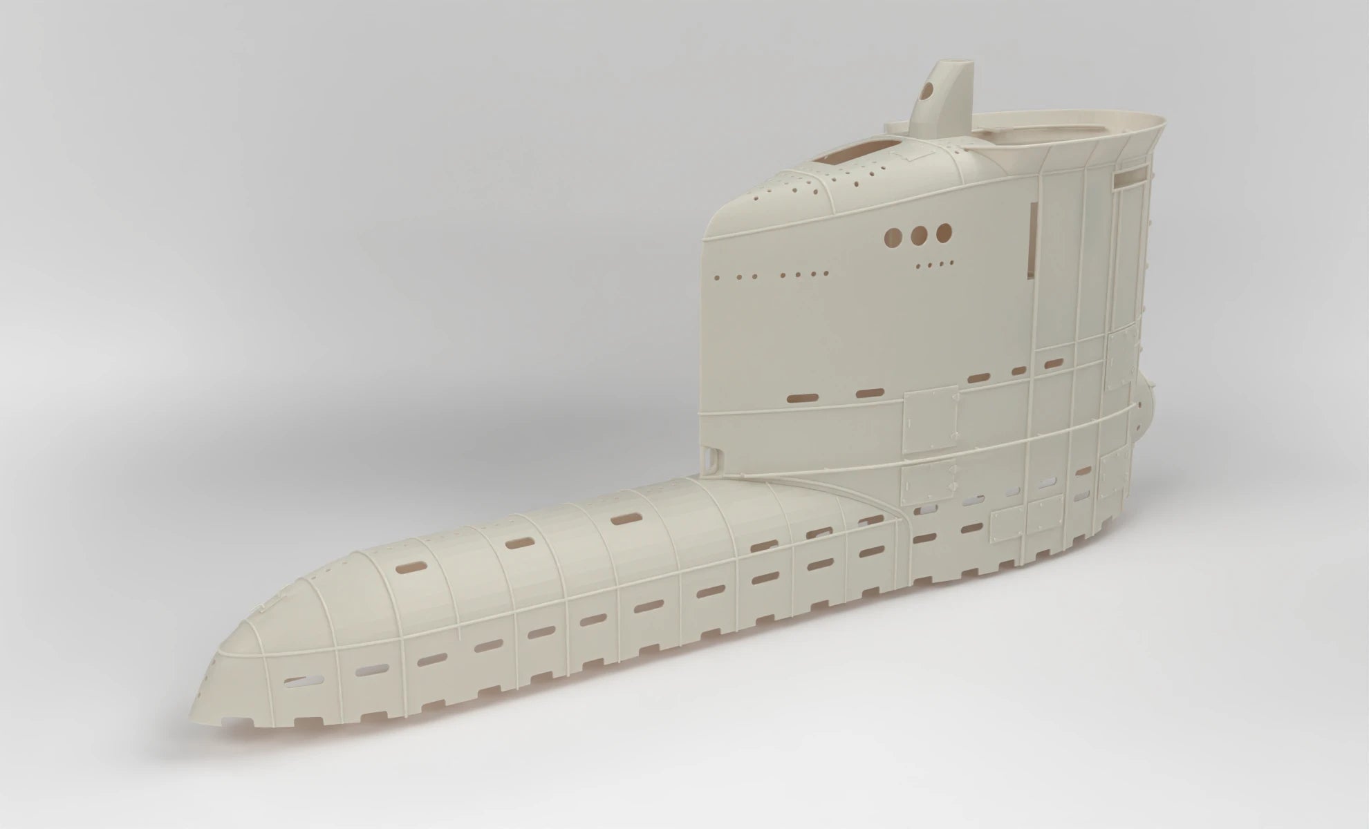 1/20 DKM U-Boot XXIII U-2321 Conning Tower Set Protosoon