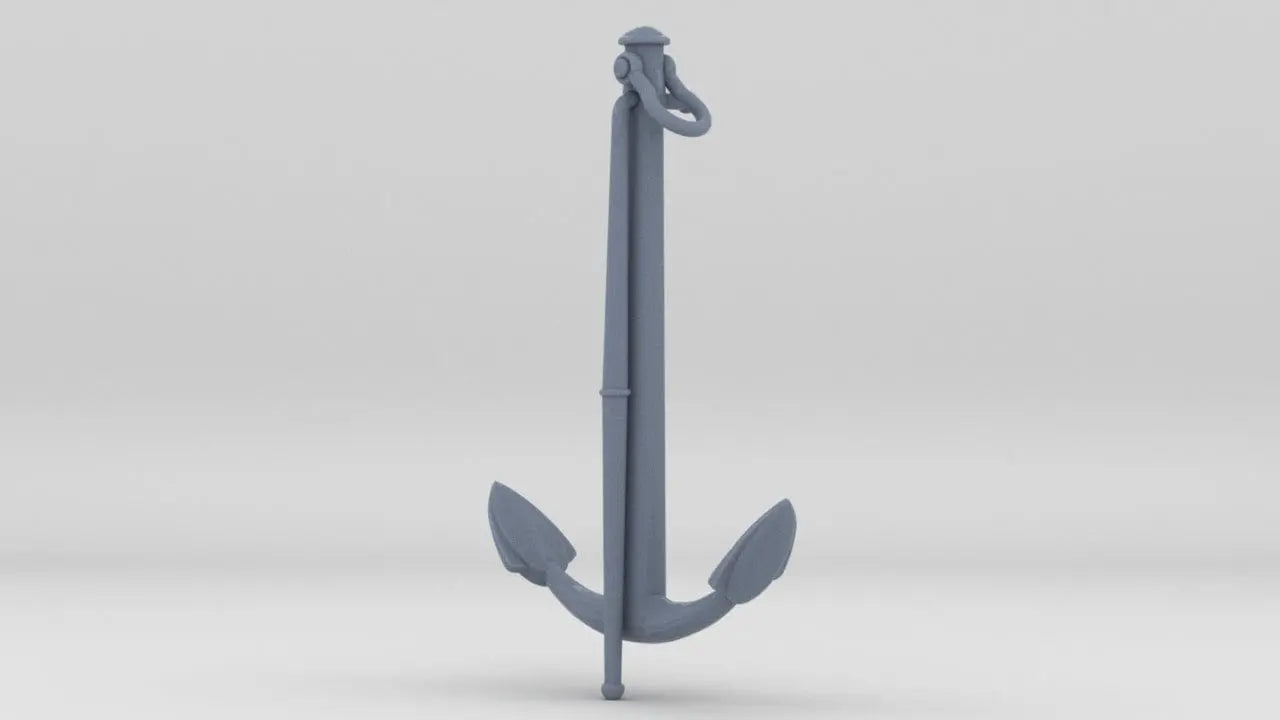 1/20 IJN Admiralty Pattern Anchor - Resin Model | distefan 3d print