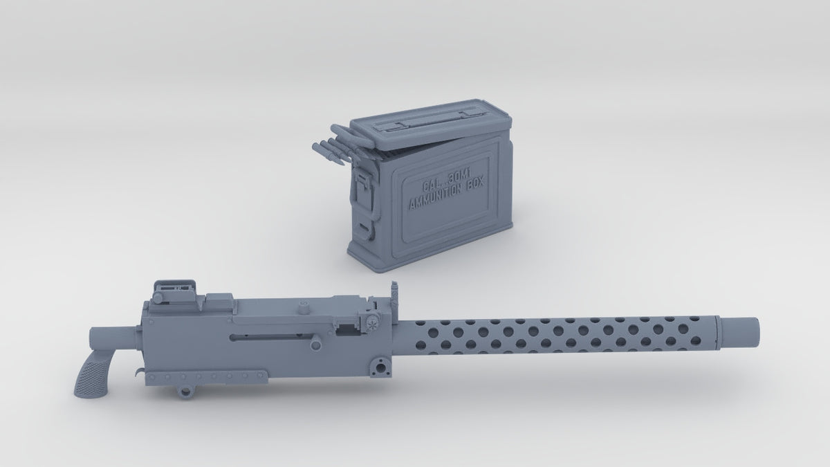 1/20 US .30 Cal  M1919 Browning Set - distefan 3d print