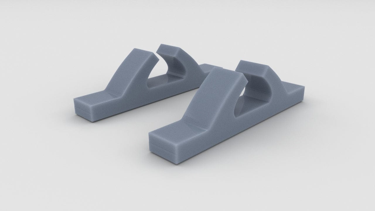 1/20 US PT Boat Rear Deck Chocks Set (2pcs) - distefan 3d print