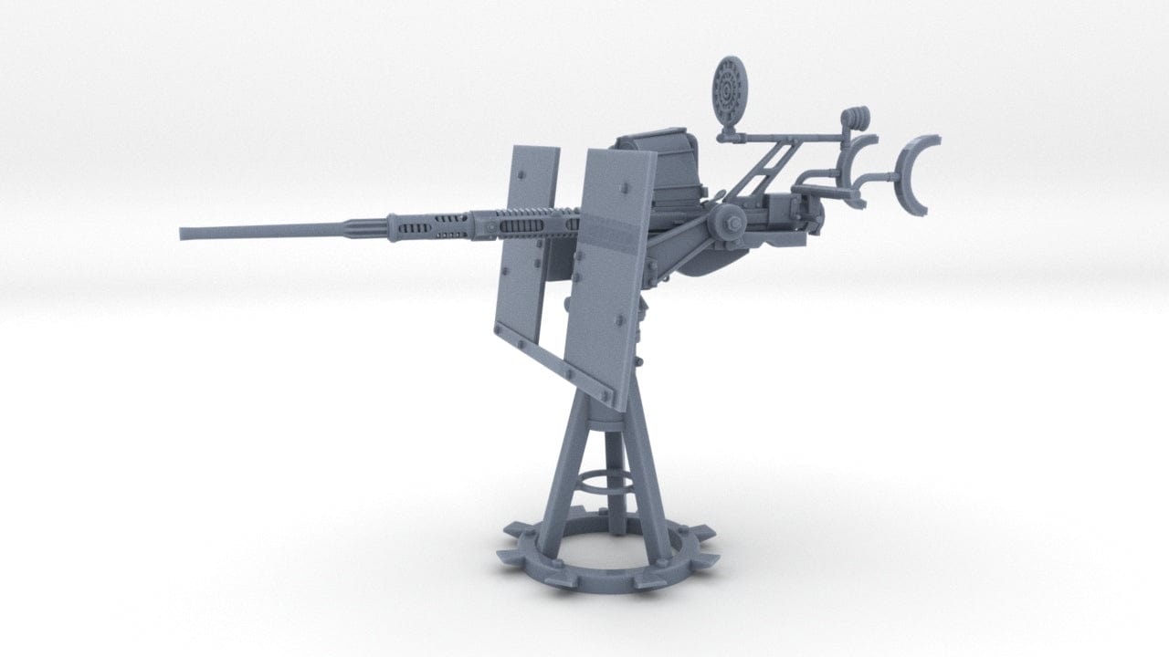 1/20 USN 20mm Single Oerlikon Mk10 w. Shield Resin3Dinteractive