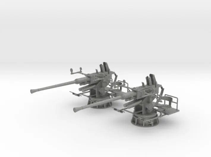 1/20 USN 40mm single bofors set 2pcs - distefan 3d print