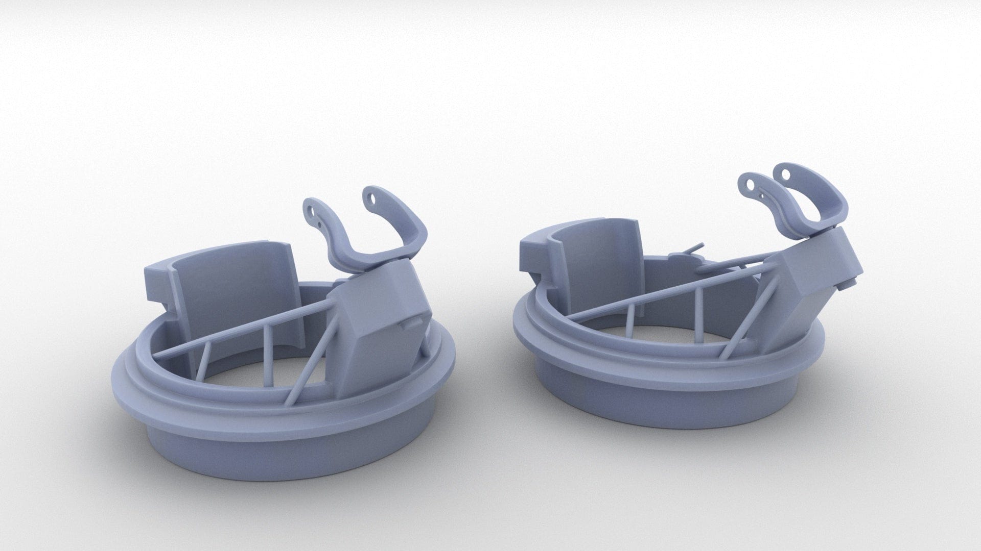 1/20 USS PT Boat 20mm Mount Mk-12 MOD 1 Set - distefan 3d print