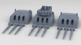1/200 DKM 15cm (5.9in) SK C/25 in the Drh LC/28 Triple Turrets Set