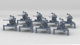 1/200 DKM 2cm Flak 38 AA Gun Set (8pcs)