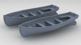 1/200 DKM 6m Long Boat Set (2pcs)