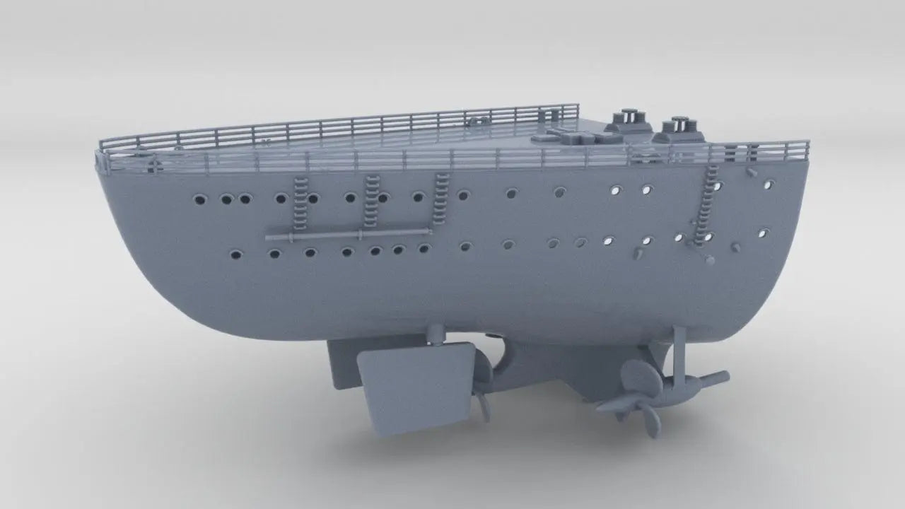 1/200 DKM Bismarck Deck Stern 3dspro