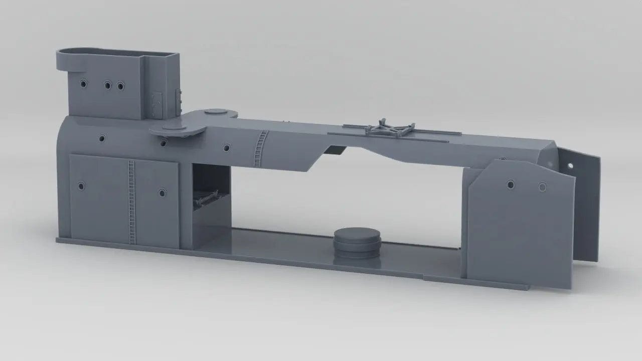 1/200 DKM Gneisenau Hangar Set (1942)