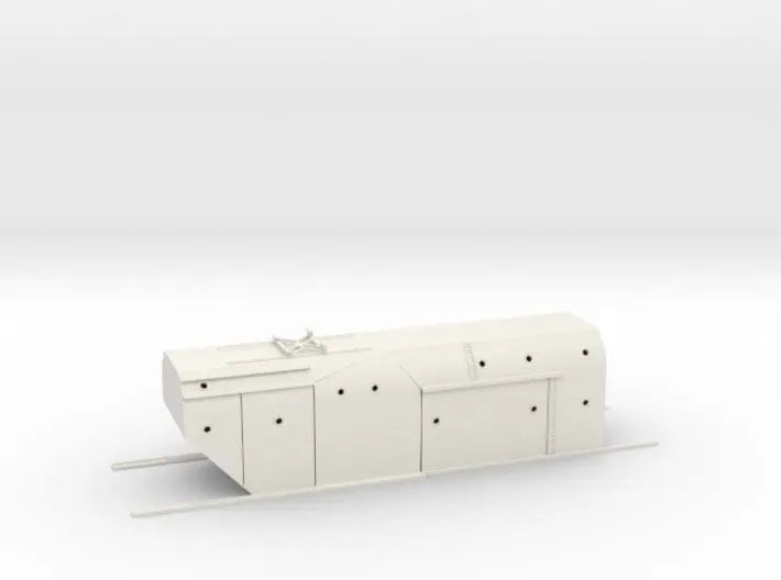 1/200 DKM Gneisenau - hangar closed doors - distefan 3d print