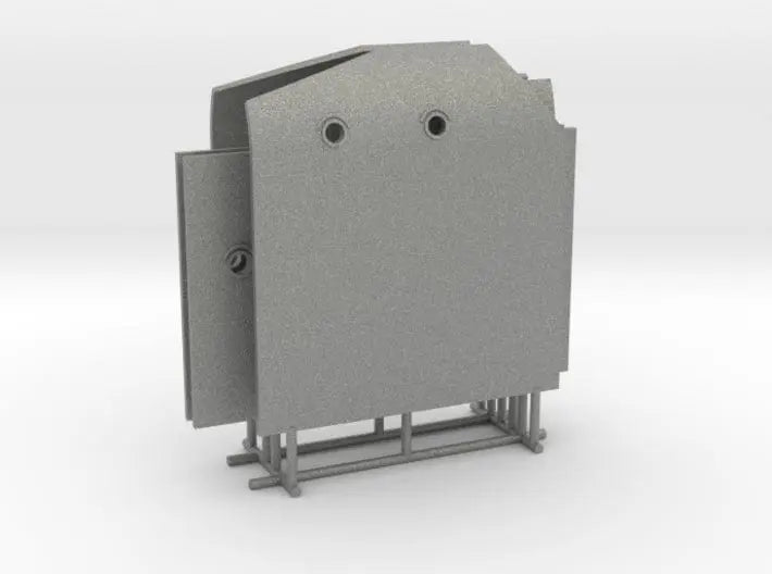 1/200 DKM Gneisenau - hangar open doors set - distefan 3d print