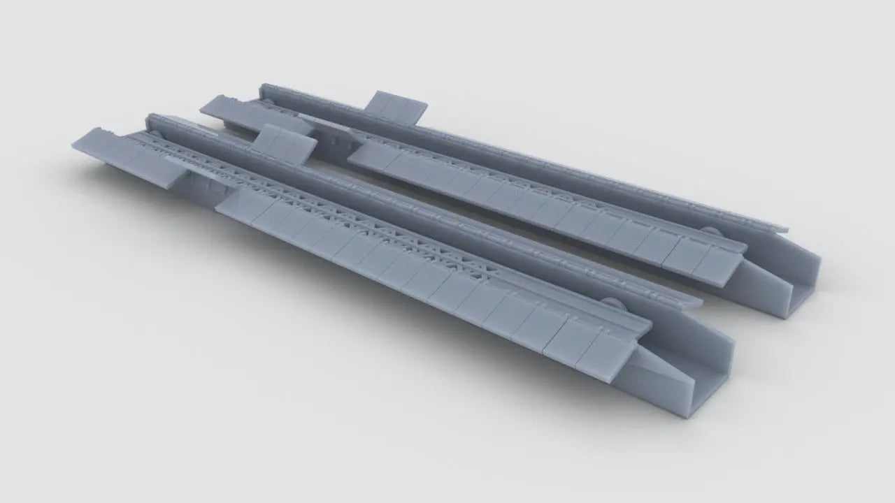 1/200 DKM Graf Zeppelin Catapult Open Set (2pcs) Resin3Dinteractive