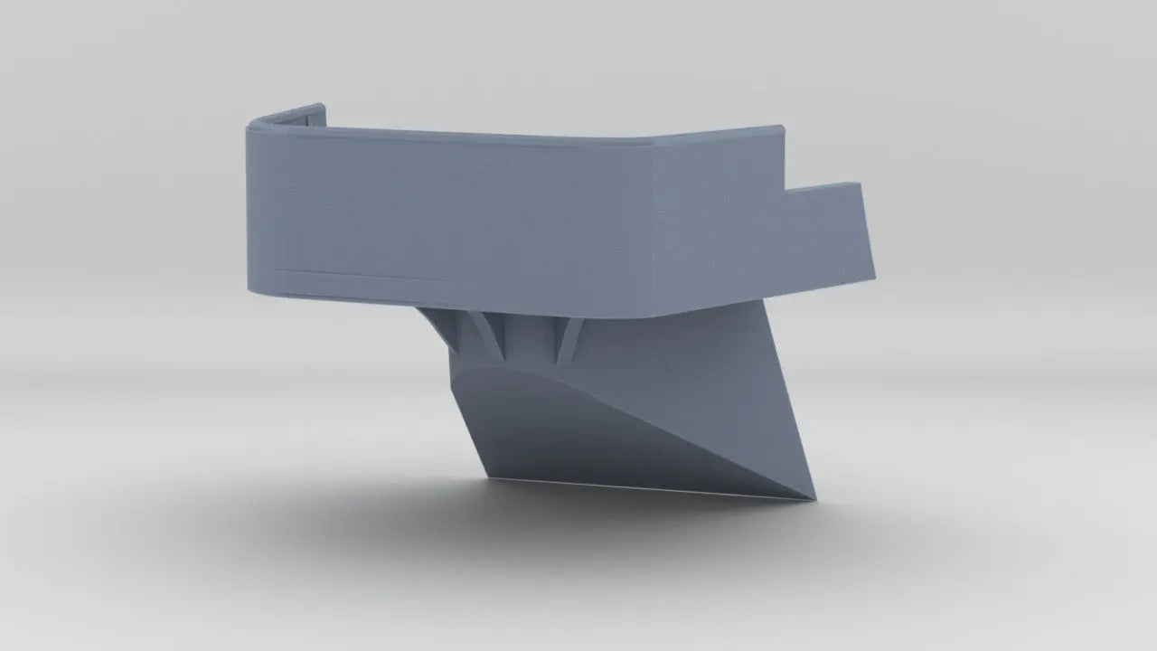 1/200 DKM Graf Zeppelin Port Hull Gun Tub 1 - distefan 3d print