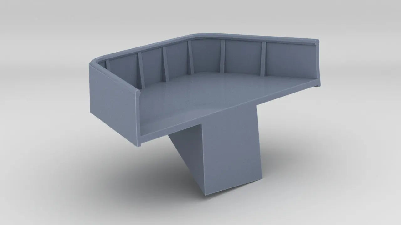 1/200 DKM Graf Zeppelin Port Hull Gun Tub 5 - distefan 3d print