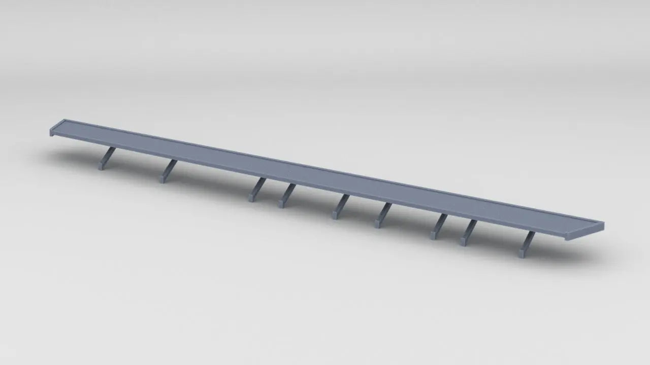 1/200 DKM Graf Zeppelin Port Hull Walkway - distefan 3d print